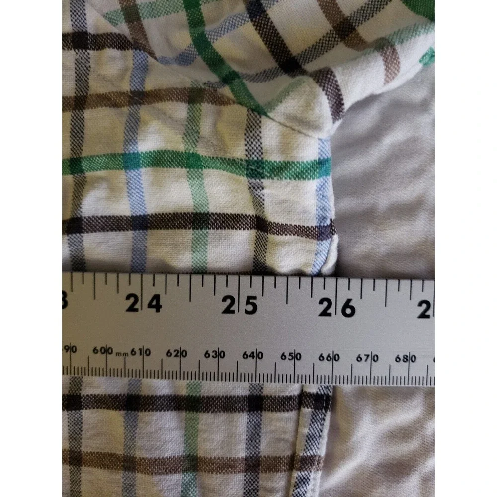 Daniel Cremieux Colorful Plaid Striped‎ Mens Size XL Button Down Long Sleeve